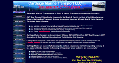 Desktop Screenshot of cmtboattransport.com